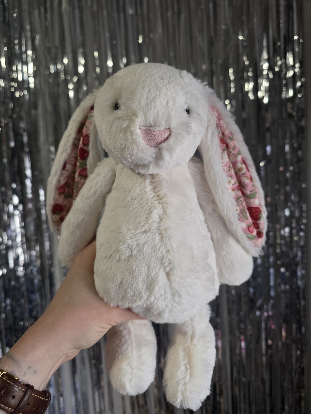 Jellycat Blossom Cream Bunny 'Berry'